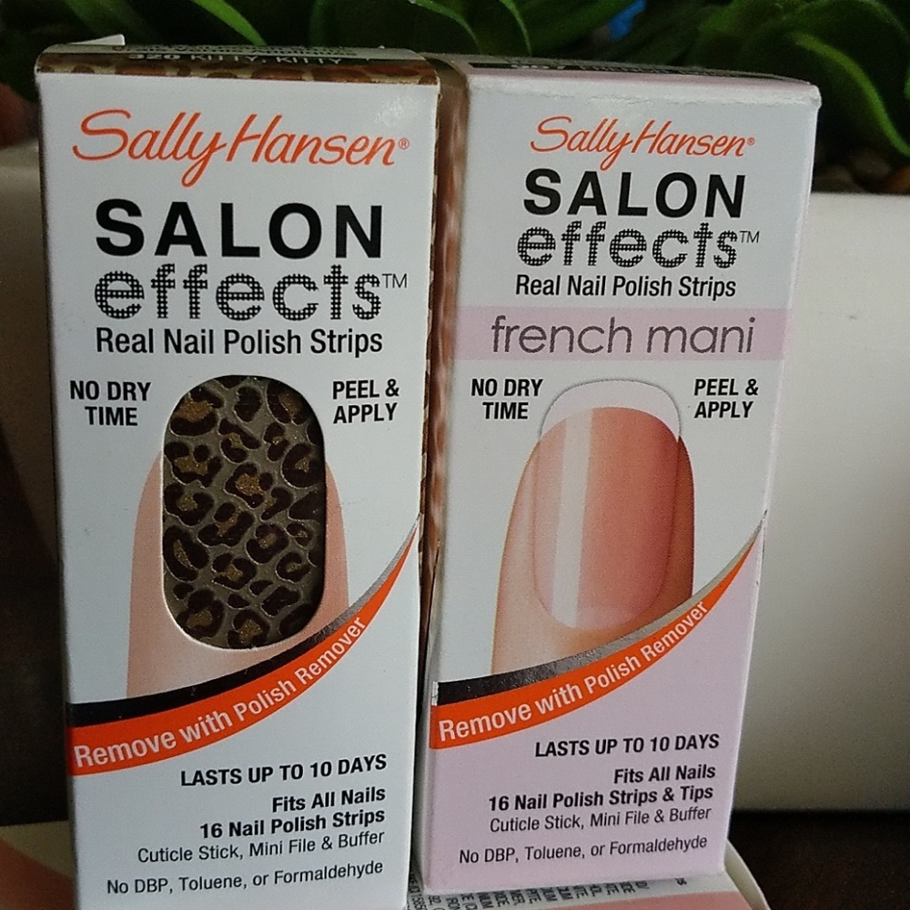 2 Piece-Sally Hansen Salon effects